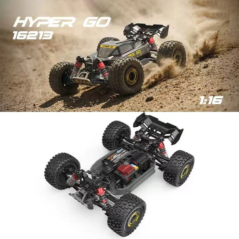 MJX Hyper Go 16212 16213 16218 1/16 4WD RC Car 60KM/H Brushless  RC Racing Car 2.4G Remote Control Cars Off-Road Truck Toys