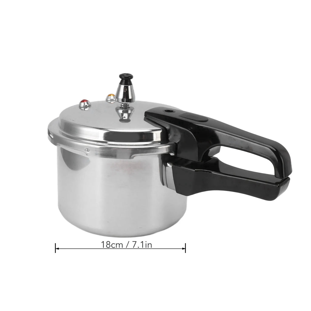 Aluminium Alloy Mini Pressure Cooker 3 Liter Aluminium Alloy Pressure Cooker 18cm Bottom 3L Mini Pressure Cooker for Gas Stove