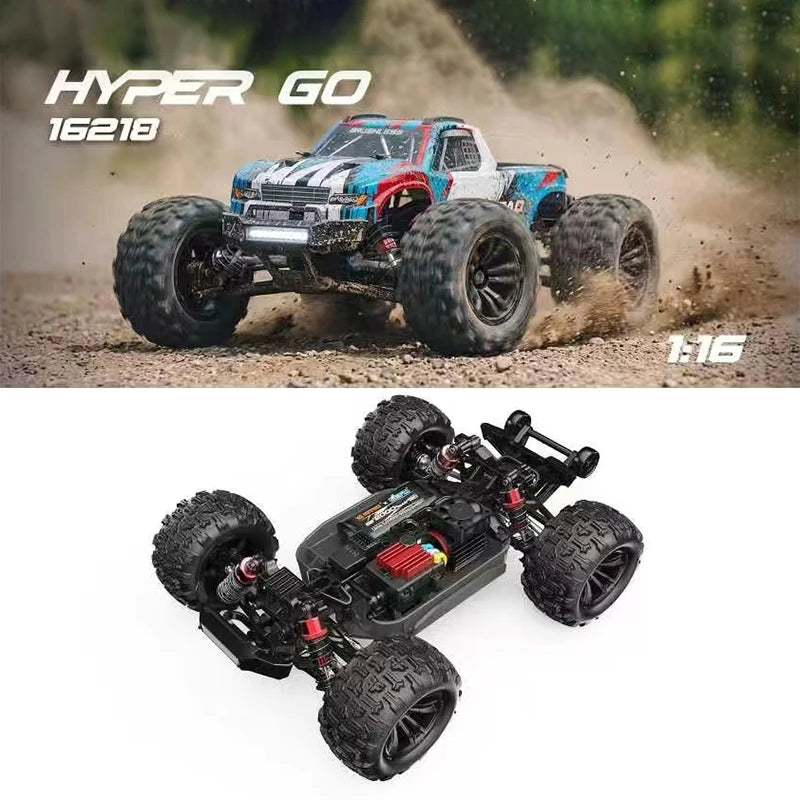 MJX Hyper Go 16212 16213 16218 1/16 4WD RC Car 60KM/H Brushless  RC Racing Car 2.4G Remote Control Cars Off-Road Truck Toys