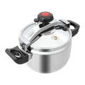 7L/11L/26L Stainless Steel Pressure Cooker, High Pressure Pressure Stewing Pot with Safety Valve for Restaurant Kitchen