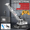Remote Control Spray Crane Truck Alloy Simulation 9/11/13/15CH Oversized Engineering Vehicle Hook Crane Kids Toy Christmas Gifts